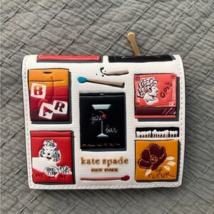 Kate Spade Multicolor Graphic Wallet